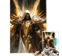 Puzzle per adulti da 1000 pezzi "Guerriero della Luce" gioco rompicapo che stimola l'intelligenza giocattolo avvincente regalo perfetto un'opera d'arte (dimensioni 38x26cm)