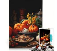 Puzzle per adulti da 1000 pezzi "HALLOWEEN È ARRIVATO", gioco impossibile, migliora la memoria, con pezzi di forma casuale completamente ad incastro 38x26cm