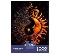Puzzle Per Adulti Da 1000 Pezzi Harmonious Sun And Moon Puzzle Per Adulti Giochi Rilassanti Ma Divertenti E Umoristici Regalo Di Compleanno, Regali, 70x50cm/1000pcs