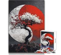 Puzzle per adulti da 1000 pezzi, Harmony in Sakura Bloom, regalo di compleanno, giocattolo, decorazione da parete, adatto dai 14 anni in su (dimensioni 38x52cm)
