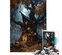 Puzzle per adulti da 1000 pezzi Il Bosco delle Streghe Puzzle per adulti Antistress Difficile Regalo di compleanno Regali (dimensioni 38x26cm)