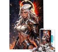 Puzzle per adulti da 1000 pezzi Il campione del divino - Gioco interattivo - Un'opera d'arte compleanno e Natale (Dimensioni 50x75cm)