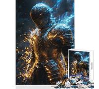 Puzzle per adulti da 1000 pezzi Il cavaliere della nebbia giocattoli antistress ottimo regalo gioco rompicapo stimolante intellettuale dimensioni 38x52cm