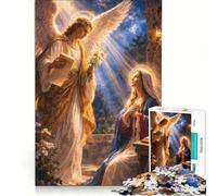 Puzzle per adulti da 1000 pezzi Il cielo tocca la terra gioco impossibile antistress compleanno e Natale 38x52cm