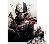 Puzzle per adulti da 1000 pezzi "Il commando patriottico" Gioco rilassante Regalo di compleanno Decorazione perfetta (50x75cm)