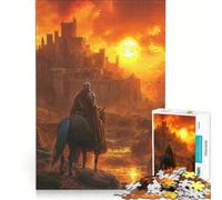 Puzzle per adulti da 1000 pezzi "Il crepuscolo del regno" gioco rilassante sfida impegnativa per rafforzare l'amore tra le coppie 50x75cm