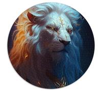 Puzzle per adulti da 1000 pezzi "Il dio del tuono" del leone. Puzzle da 1000 pezzi perfetto per adolescenti e collezionisti, ideale come decorazione per la casa e regalo da viaggio (67,5x67,5 cm).