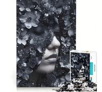 Puzzle per adulti da 1000 pezzi "Il fiore addormentato" gioco rilassante sfida impegnativa per rafforzare l'amore tra le coppie 38x26cm