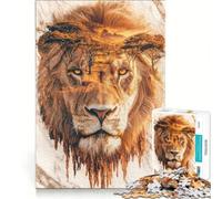 Puzzle per adulti da 1000 pezzi "Il Guardiano delle Pianure", gioco educativo, decorazione perfetta, ogni pezzo è unico 38x26cm