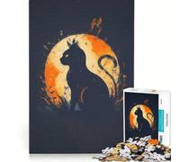 Puzzle per adulti da 1000 pezzi Il guardiano di mezzanotte antistress da assemblare compleanno e Natale 50x75cm