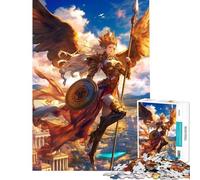 Puzzle per adulti da 1000 pezzi: Il guerriero dell'Olimpo Gioco per famiglie analisi e logica Ideale come regalo per tutta la famiglia (dimensioni 38x52cm)