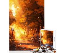 Puzzle per adulti da 1000 pezzi "Il Lungo Sentiero" gioco educativo adatto alle coppie decorazione da parete stimolante per la mente (38x26cm)