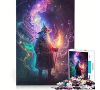 Puzzle per adulti da 1000 pezzi Il mago dell'arte gioco per famiglie difficile e stimolante compleanno e Natale 38x52cm