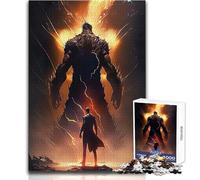 Puzzle per adulti da 1000 pezzi, Il male dentro, passatempo pacifico e appagante, perfetto incastro, taglio di precisione, dimensioni del giocattolo 38x26cm