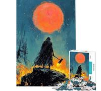 Puzzle per adulti da 1000 pezzi "Il martello dei coraggiosi" - Gioco antistress per adulti migliora la memoria ideale come regalo (Dimensioni 38x52cm)