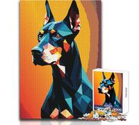 Puzzle per adulti da 1000 pezzi, il mio cane Doberman, gioco intellettuale, sfida difficile, idee regalo, dimensioni 38x26cm