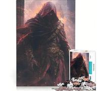 Puzzle per adulti da 1000 pezzi: Il Negromante del Cancello Nero gioco interattivo difficile e stimolante collezione d'artista belle arti 38x26cm