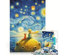 Puzzle per adulti da 1000 pezzi Il Piccolo Principe e la Volpe gioco interattivo difficile e stimolante collezione d'artista belle arti 50x75cm
