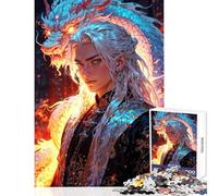 Puzzle per adulti da 1000 pezzi "Il Principe Drago" Gioco interattivo da 1000 pezzi Ottimo regalo per chi ama i giochi l'analisi e la logica (50x75cm)