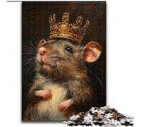 Puzzle per adulti da 1000 pezzi, il Re dei Topi, puzzle impegnativi per il divertimento in famiglia, perfetti per compleanni e feste (dimensioni 26x38cm)