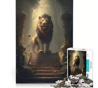 Puzzle per adulti da 1000 pezzi Il Re delle Terre del Fuoco gioco rompicapo difficile compleanno e Natale 50x75cm