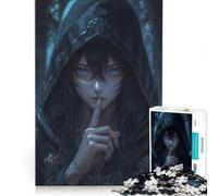 Puzzle per adulti da 1000 pezzi: Il segreto della foresta Un sussurro nel buio Gioco rompicapo Assemblaggio di modelli Ottimo regalo per gli appassionati di videogiochi 38x26cm