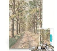 Puzzle per adulti da 1000 pezzi "Il sentiero attraverso le sentinelle" gioco rompicapo assemblaggio di modelli ottimo regalo per gli appassionati di videogiochi 38x26cm