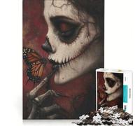 Puzzle per adulti da 1000 pezzi "Il silenzio tra la vita e la morte" gioco rompicapo regalo di compleanno adatto come decorazione da scrivania 38x26cm