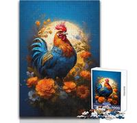 Puzzle per adulti da 1000 pezzi, il sogno del gallo, gioco pratico, educativo, regalo per compleanni, dimensioni 38x26cm