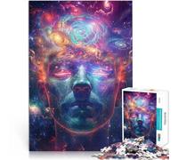 Puzzle per adulti da 1000 pezzi Illuminazione celeste Fatto di cartone da 14 anni in su Giochi rilassanti Migliorare l'amore tra le coppie misurare:38x52cm