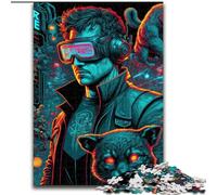 Puzzle per adulti da 1000 pezzi in legno, rompicapo ad alta difficoltà per adolescenti, 50x75cm, per decorazioni per la casa, allenamento del cervello e regali per le feste