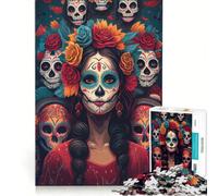 Puzzle per adulti da 1000 pezzi in memoria dei defunti, gioco pratico, analisi e logica, regalo per amici e familiari 38x52cm