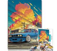 Puzzle per adulti da 1000 pezzi in stile giapponese, stimolanti giochi di attività per famiglie, giocattolo fai da te per decorare le pareti di casa, regali (dimensioni 38x26cm)