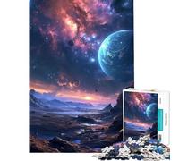 Puzzle per adulti da 1000 pezzi incredibile sfida educativa a tema spazio per il divertimento di tutta la famiglia giochi divertenti per ragazzi dai 14 anni in su (50x75cm)