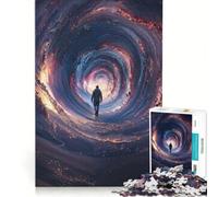 Puzzle per adulti da 1000 pezzi "Into The Vortex", gioco divertente, decorazione perfetta, con pezzi di forma casuale completamente ad incastro 38x52cm