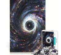 Puzzle per adulti da 1000 pezzi "Into The Vortex", gioco pratico, ideale per passare il tempo durante le vacanze a casa, con poster abbinato e foglio di curiosità 38x52cm
