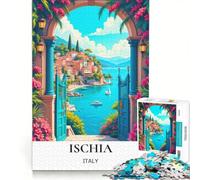 Puzzle per adulti da 1000 pezzi Ischia Italia Porte aperte, Giochi per famiglie, Analisi e logica, Per migliorare l'amore tra le coppie 50x75cm