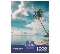 Puzzle Per Adulti Da 1000 Pezzi Island Escape Ocean View Puzzle Giochi Rilassanti Sfida Difficile Regali Unici Per Compleanno E Natale 38x26cm/1000pcs