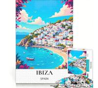 Puzzle per adulti da 1000 pezzi, Isole Baleari spagnole, gioco rilassante, divertente e spiritoso, regalo di compleanno, regalo 50x75cm