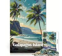 Puzzle per adulti da 1000 pezzi,Isole Galapagos,Ecuador,taglio premium,gioco di logica,regalo,divertimento per il tempo libero,regalo di Natale (50x75cm)