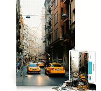 Puzzle per adulti da 1000 pezzi,Istanbul,Turchia,con bordi ben definiti,decorazione,sfida mentale,gioco rilassante,regalo di Natale (38x26cm)