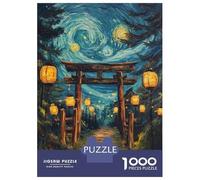 Puzzle Per Adulti Da 1000 Pezzi Japanese Torii Gate Pathway Puzzle Per Adulti Giocattolo Decorazione Da Parete Decorazione Per La Casa Sfida Educativa 70x50cm/1000pcs