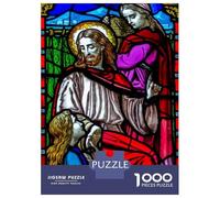 Puzzle Per Adulti Da 1000 Pezzi Jesus with Mary And Martha Puzzle Per Adulti Giochi Rilassanti Difficili Ottimo Regalo Per I Giocatori 70x50cm/1000pcs