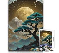 Puzzle per adulti da 1000 pezzi Kintsugi Rising Sun Peaceful Relaxing Leisure Pursuit Ideale taglio preciso Gioco Artigianato Giocattolo Dimensioni 38x52cm