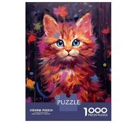 Puzzle Per Adulti Da 1000 Pezzi Kitty No7 Puzzle Per Adolescenti Giochi Per Famiglie Assemblaggio Di Modelli Attività Divertenti A Casa 52x38cm/1000pcs