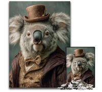Puzzle per adulti da 1000 pezzi, Koala, puzzle in cartone nobile, rompicapo, regali unici per compleanni e anni dai 14 anni in su, 26x38cm