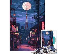 Puzzle per adulti da 1000 pezzi Kobe Giappone Pixel Art gioco per famiglie sfida di intelligenza e cervello giocattolo avvincente regalo divertente decorazione per la casa (dimensioni 50x75cm)