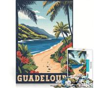 Puzzle per adulti da 1000 pezzi "La bellezza della Guadalupa", giochi per famiglie, analisi e logica, per rafforzare l'amore di coppia 50x75cm