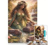 Puzzle per adulti da 1000 pezzi La Dea degli Ippopotami decorazione da parete impegnativo da completare compleanni e altre occasioni 50x75cm