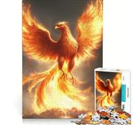 Puzzle per adulti da 1000 pezzi "La Fenice che risorge" giocattolo decorativo da parete perfetto come regalo di compleanno o per occasioni speciali 50x75cm